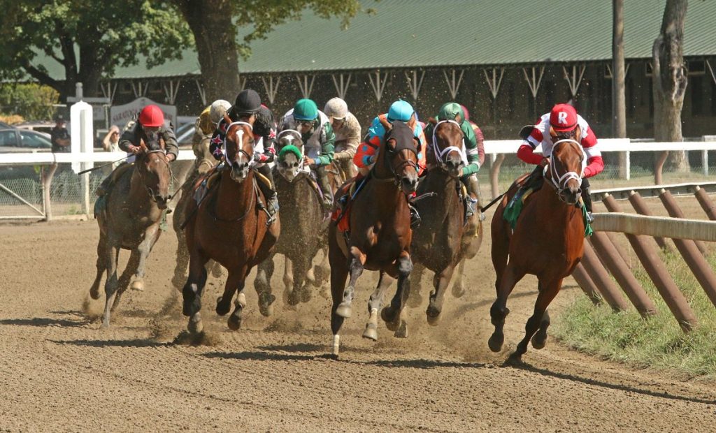 The Belmont Stakes horse race at Saratoga Race Course is an exciting event for a boys trip to New York.