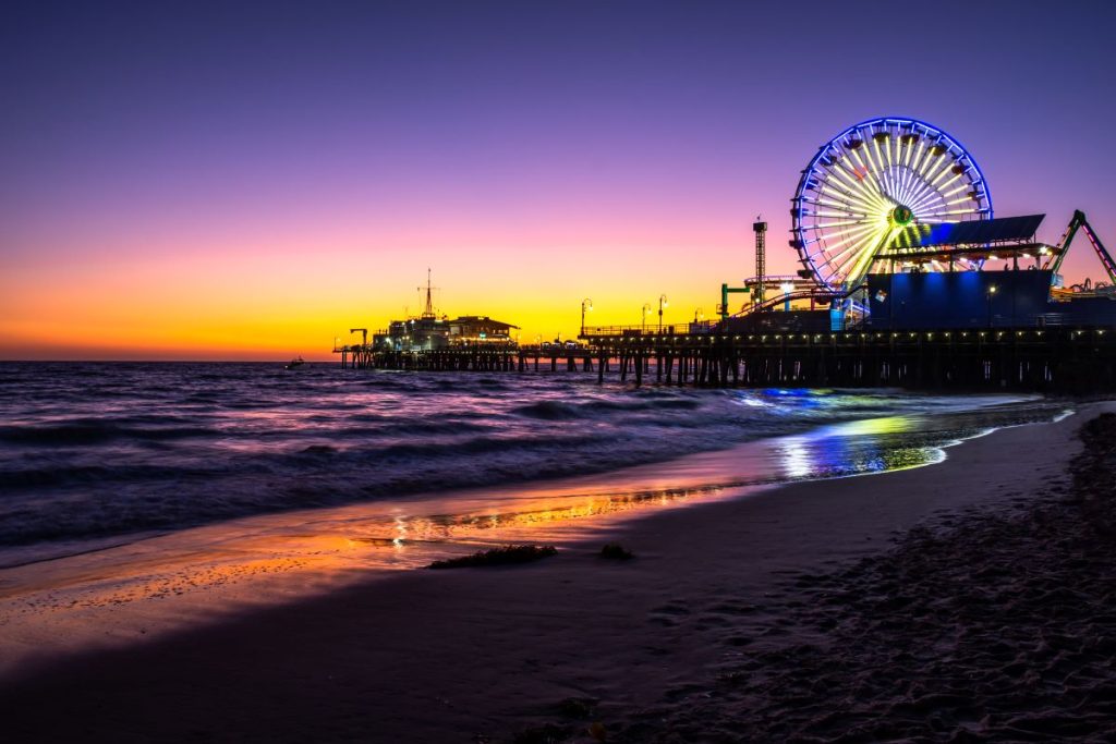 Santa Monica is a convenient place to stay on a boys' trip to Los Angeles.